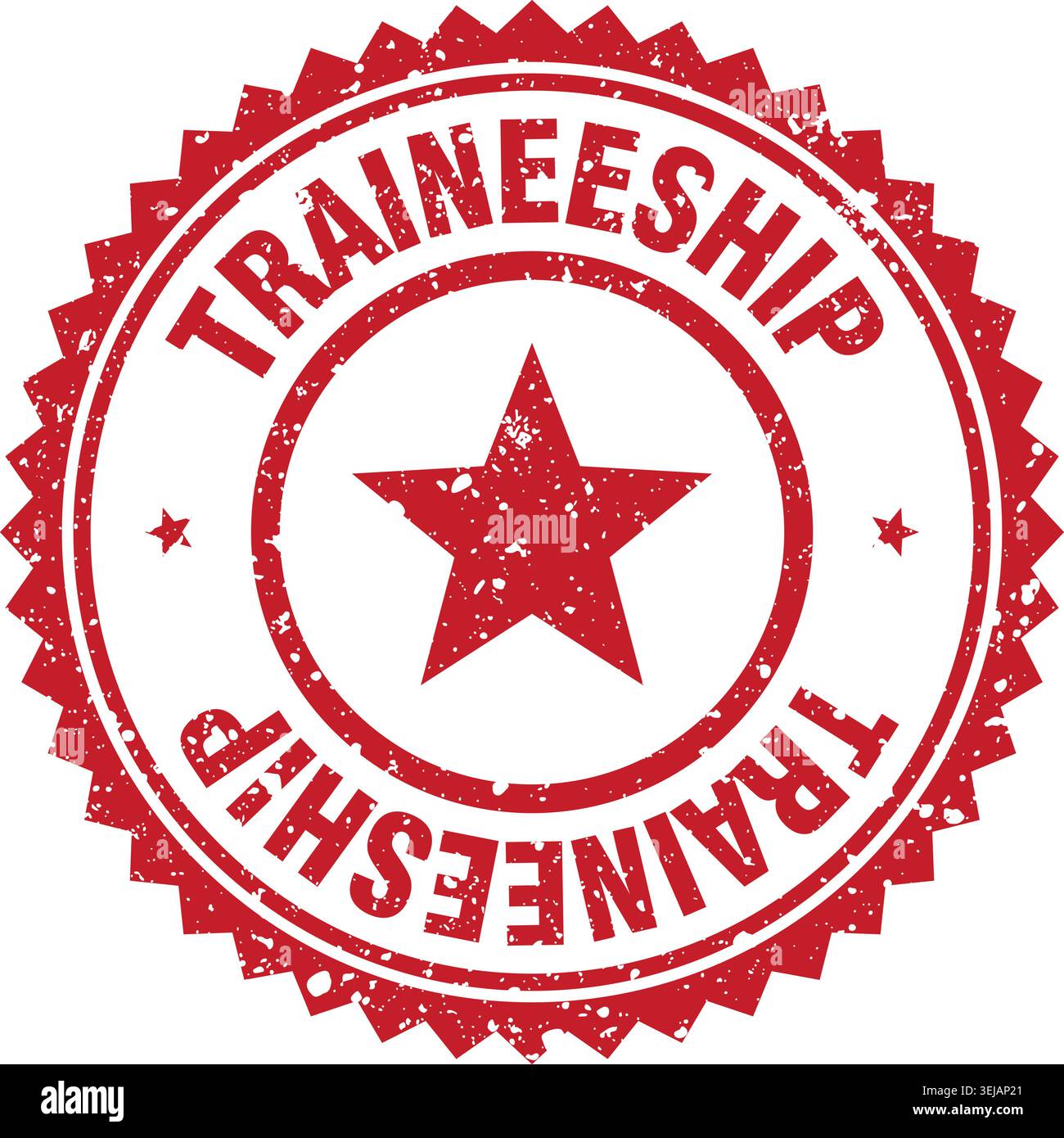 traineeship stamp. traineeship red grunge round stamp Stock Vector