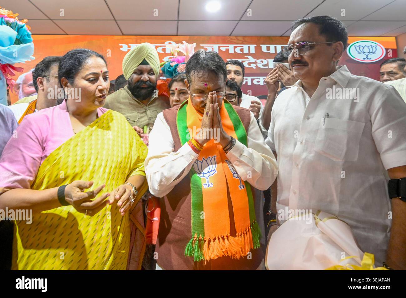 NEW DELHI, INDIA - MAY 28: Outgoing Delhi BJP President Virendra ...