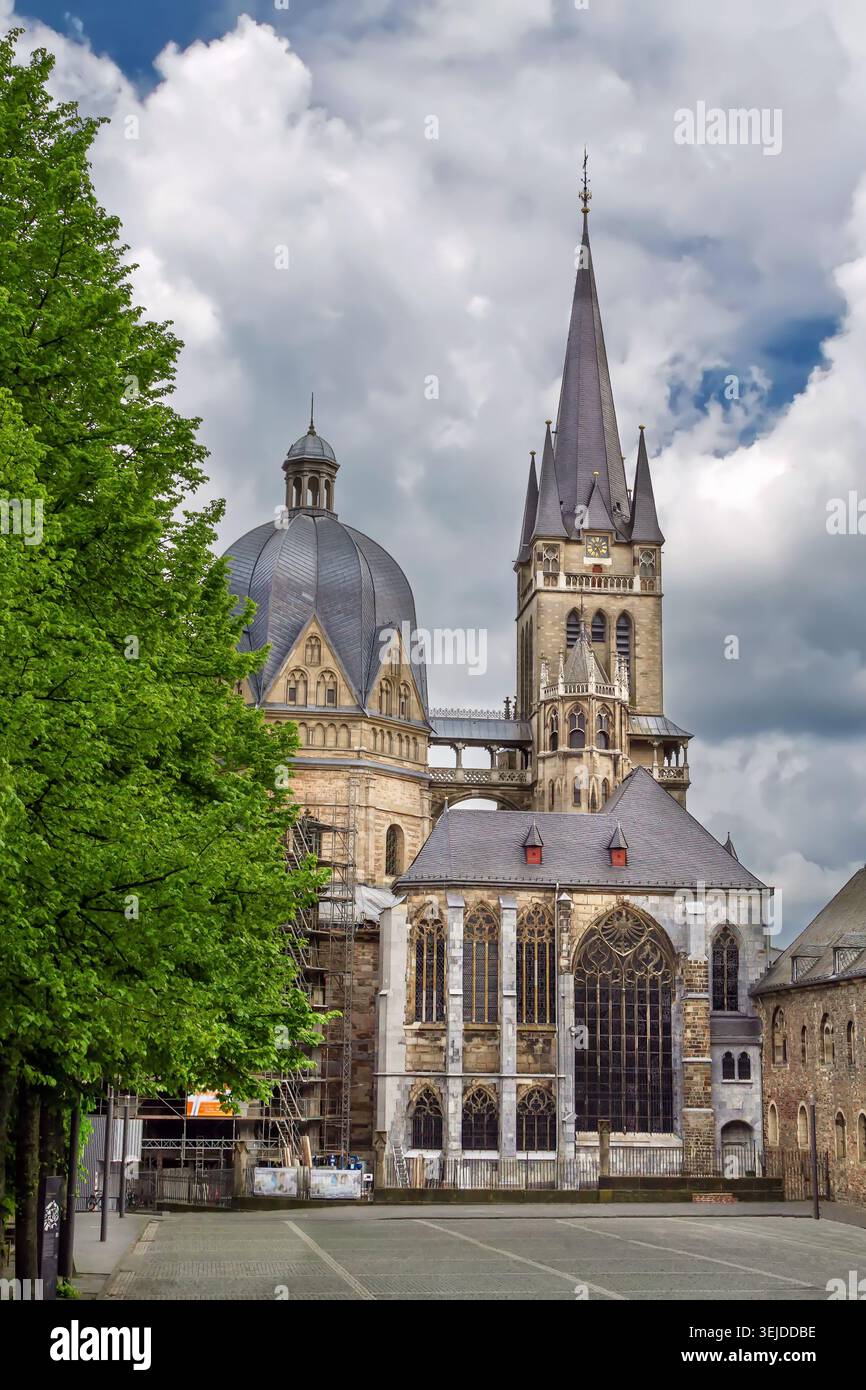 Aachen Cathedral, Germany Stock Photo