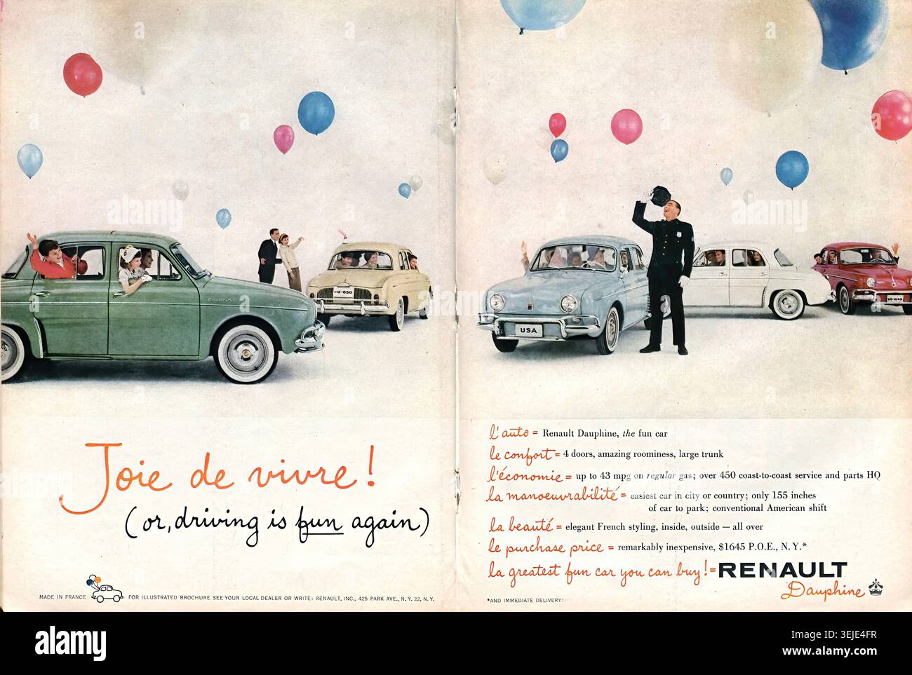Poster advertising renault hi-res stock photography and images - Alamy