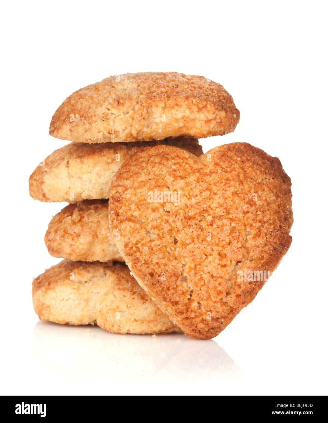 Heart shaped cookies Stock Photo