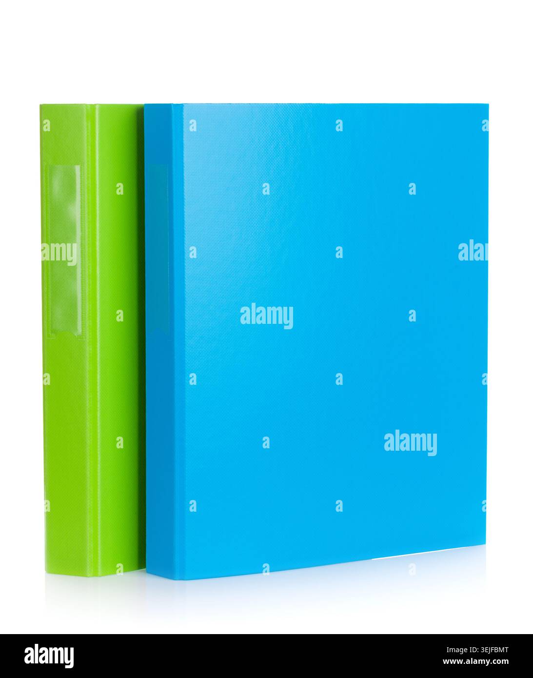 Two office document folders Stock Photo