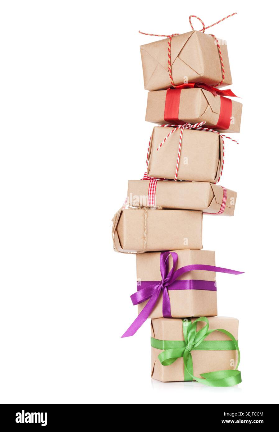 Gift boxes Stock Photo