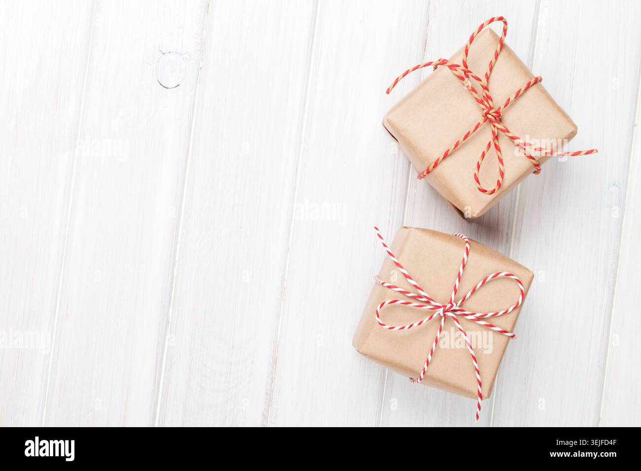 Gift boxes Stock Photo