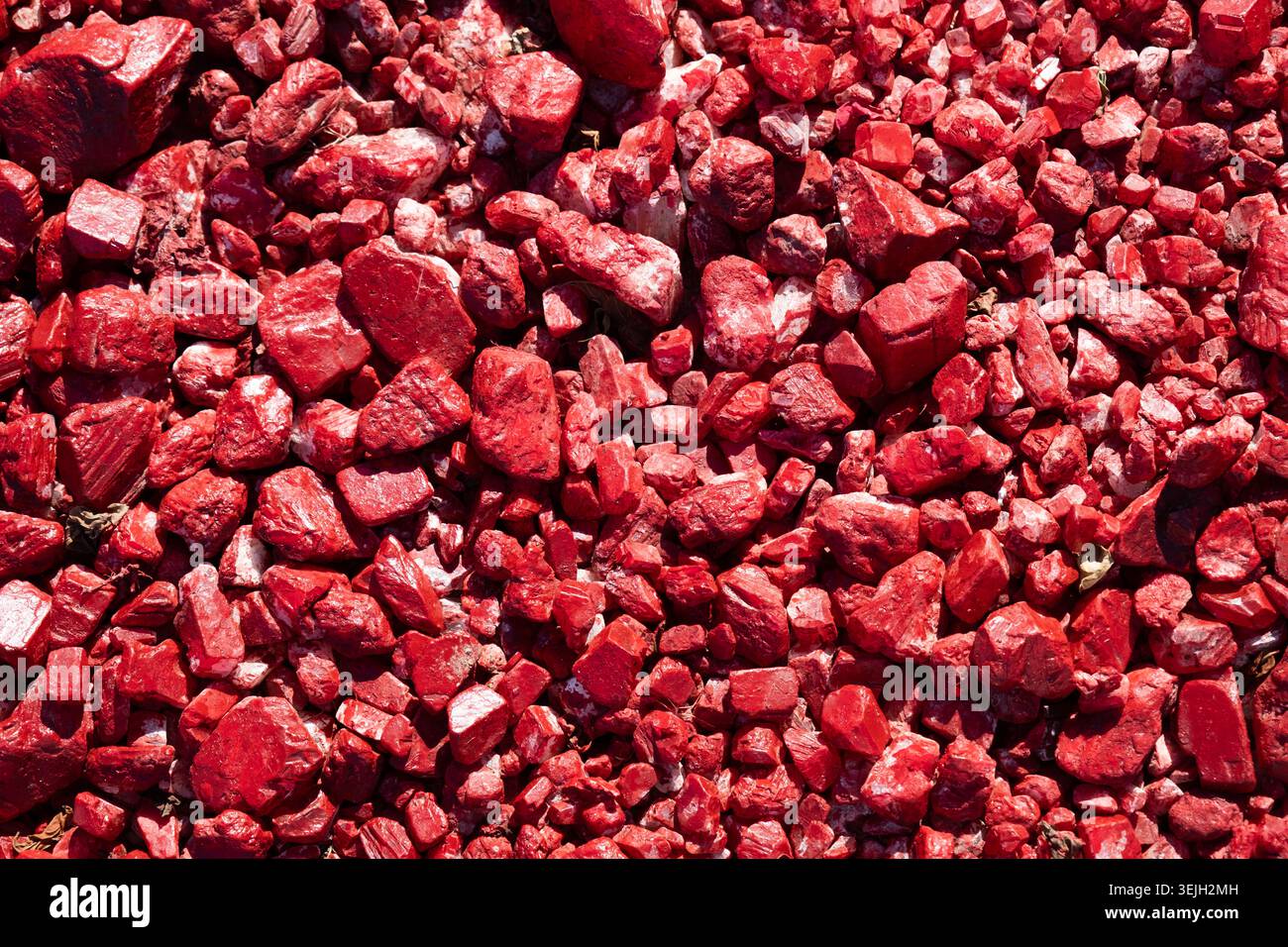 Dark red marble stones effect texture background Stock Photo