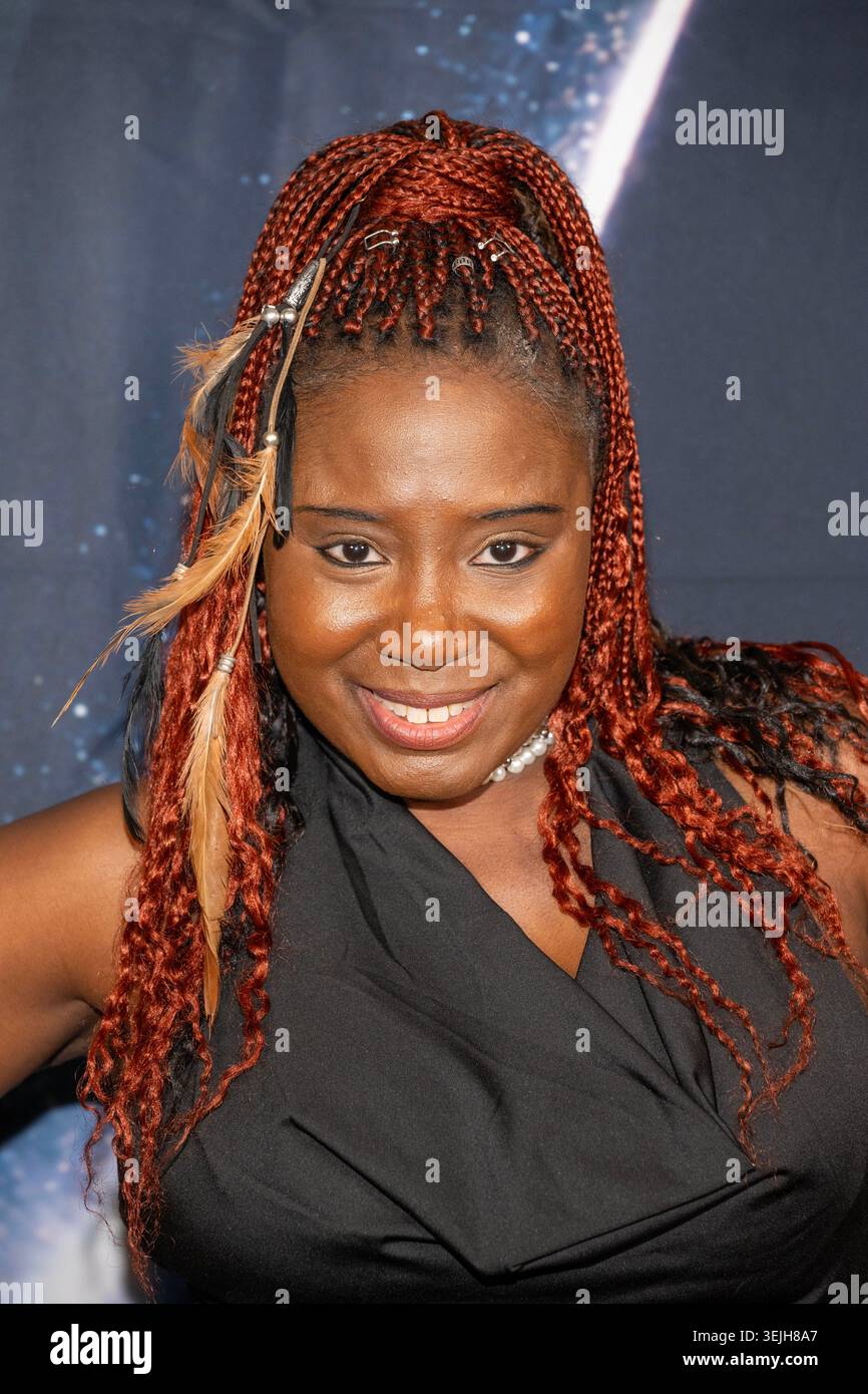 Ace Rafiah Vocalist Rafiah Sol aka Atiya attends World Premiere of 'Fathers' at ...