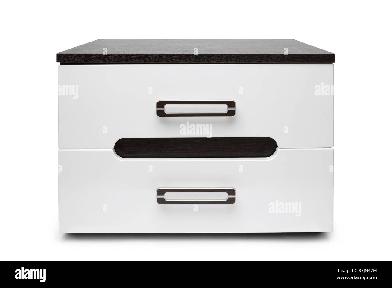 Modern bedside table Stock Photo