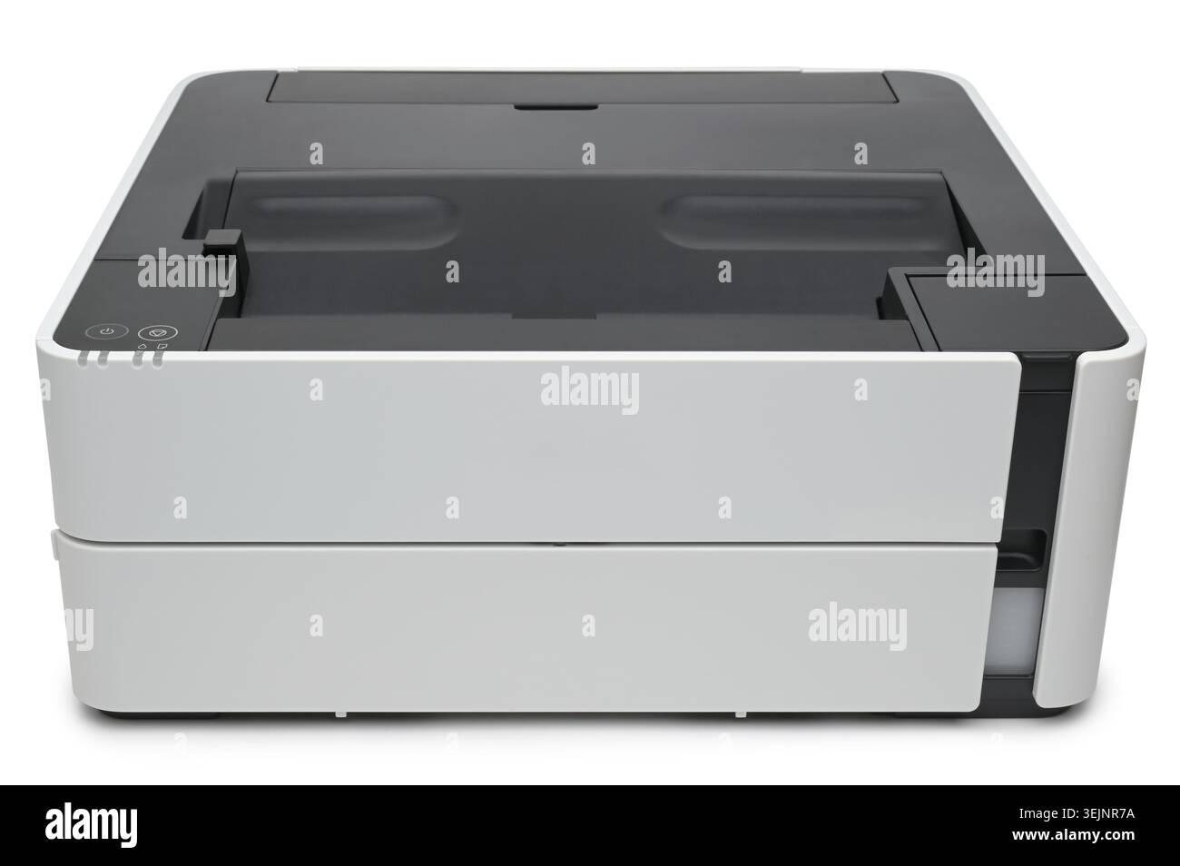 Ink jet printer on white background Stock Photo