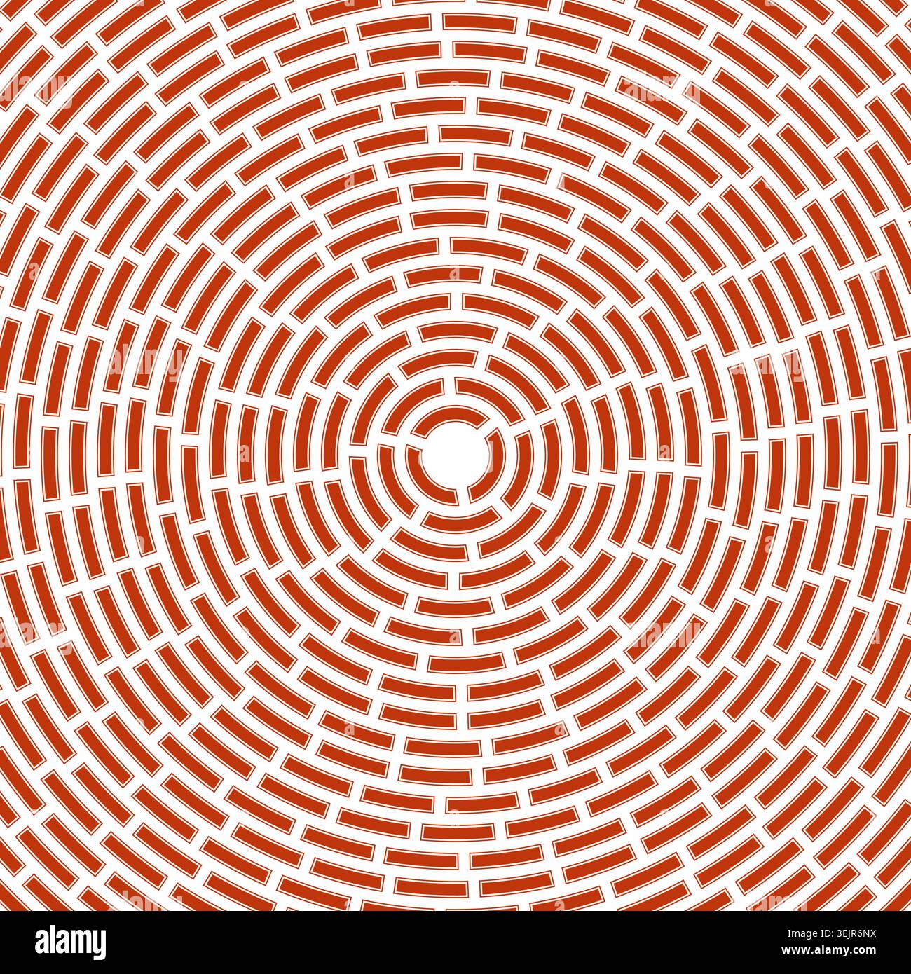 Solid cells in frame. Heavy weight. Segments centered. Large padding. Abstract pattern. Stylish vector image. Stock Vector