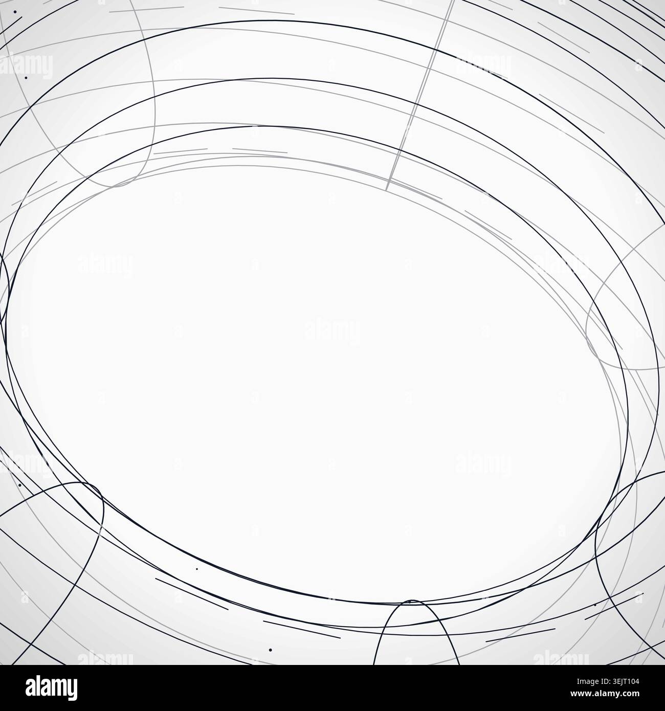 Wire Torus vector background with balanced copy space for microstock and commercial design projects. Stock Vector