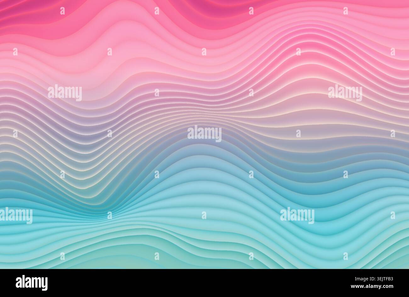 Abstract Vibrant Soft Stripped Glass Fluid Gradient Background. Vector Colorful BG Stock Vector