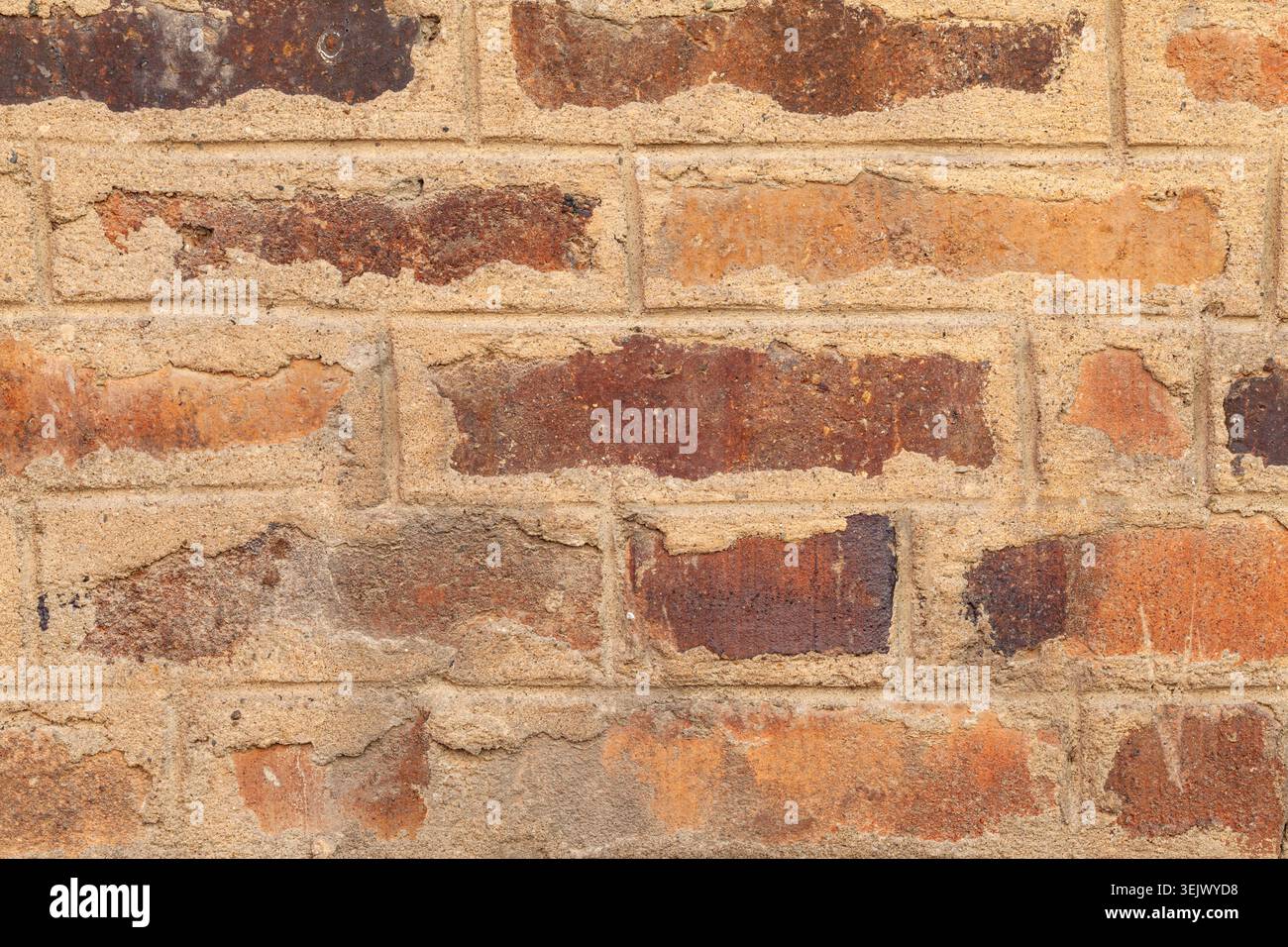 Brick wall texture background close up Stock Photo
