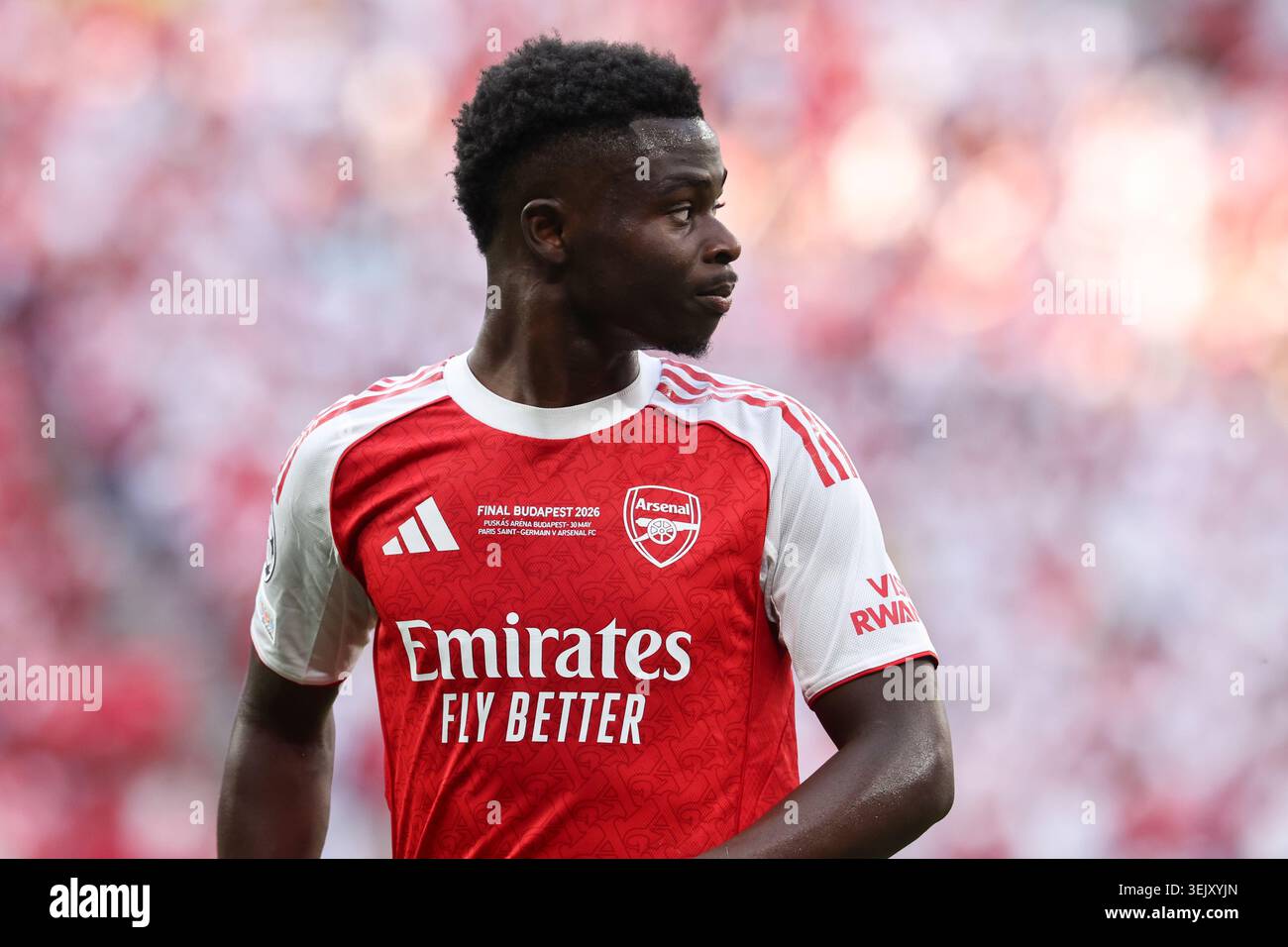 Bukayo Saka #7 of Arsenal Stock Photo - Alamy
