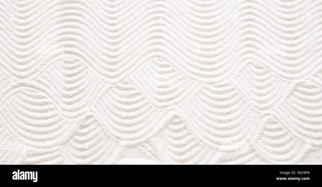 White sand pattern as background Stock Photo