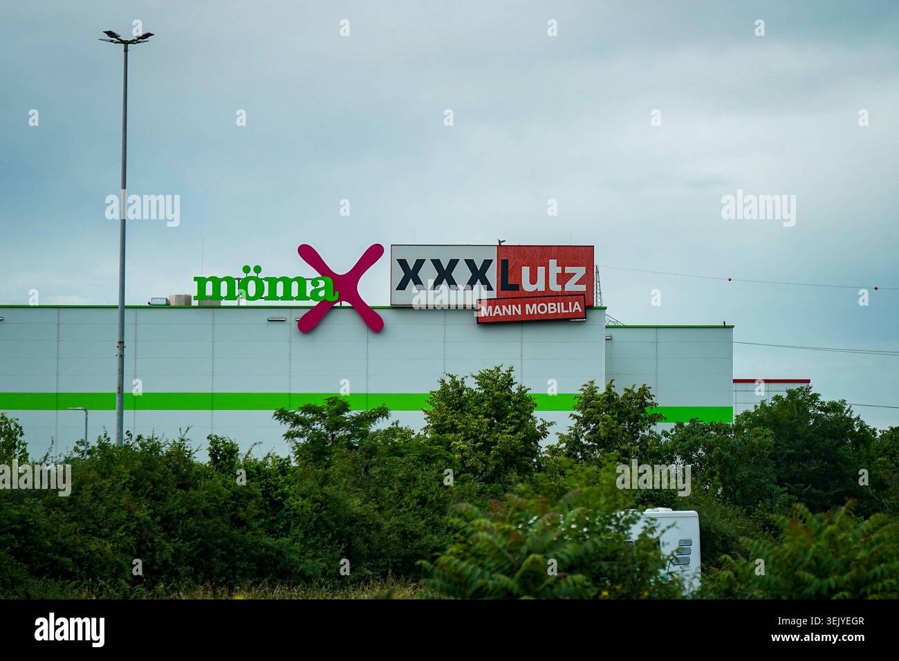 Germany furniture store xxxlutz mann hi-res stock photography and images