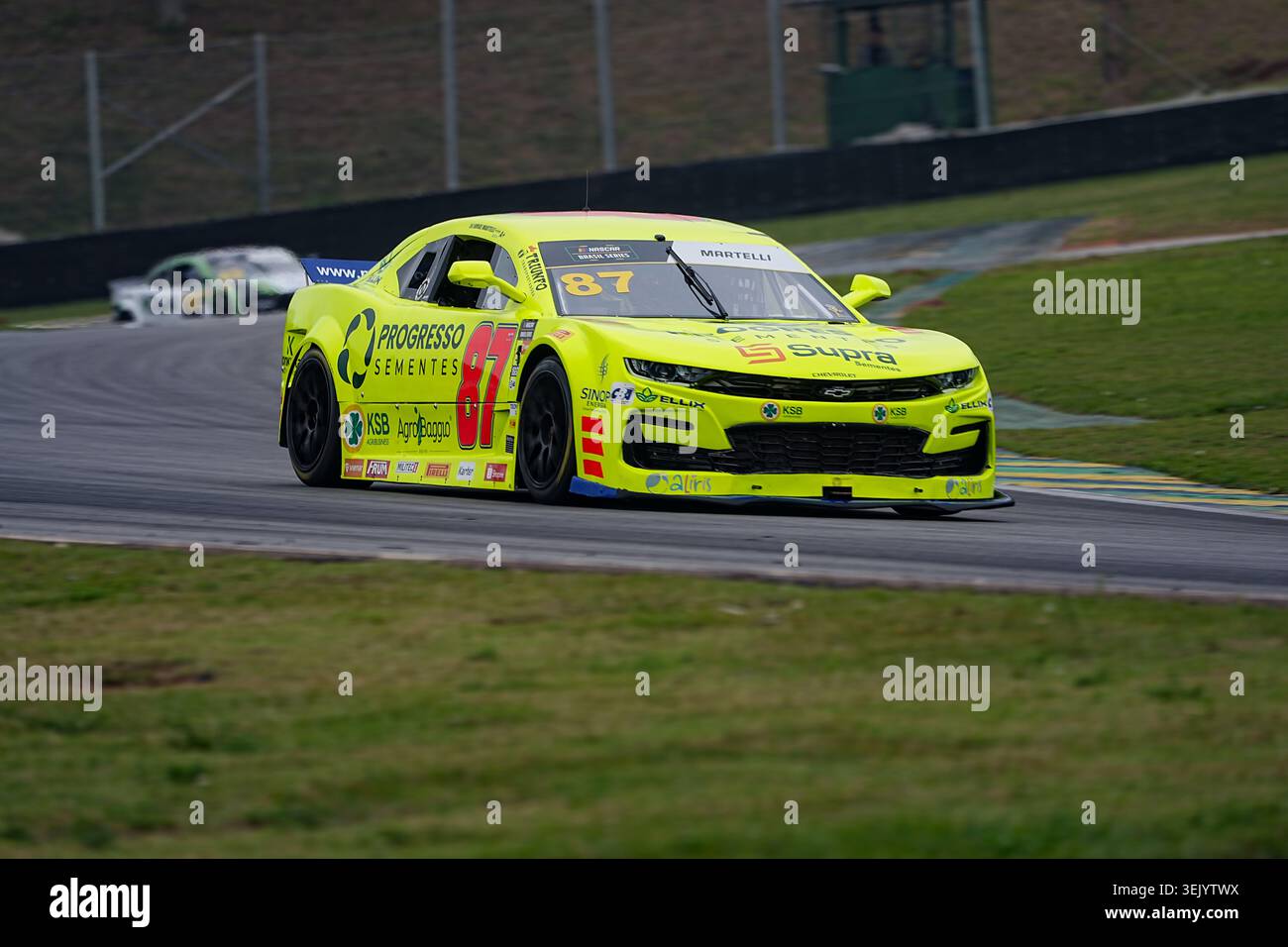 Round Racetrack SAO PAULO, BRAZIL - MAY 30 Jorge Martelli during the practice session ...