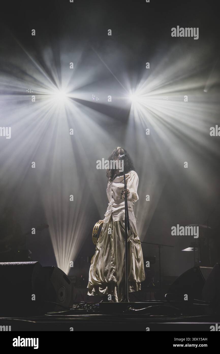 Lamante performs at Spring Attitude Festival 2026 on May 29, 2026 at La Nuvola Rome, Italy. Stock Photo