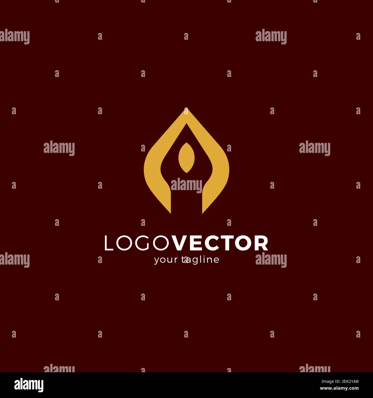 Letter A Logo Design Vector. Initial A Icon Stock Vector