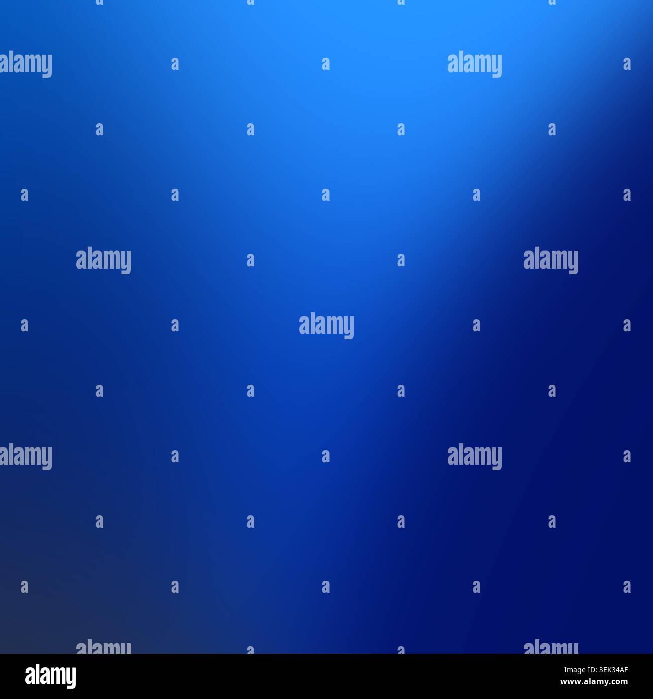 Blue gradient background with smooth deep blue tones for modern design and corporate use Stock Photo