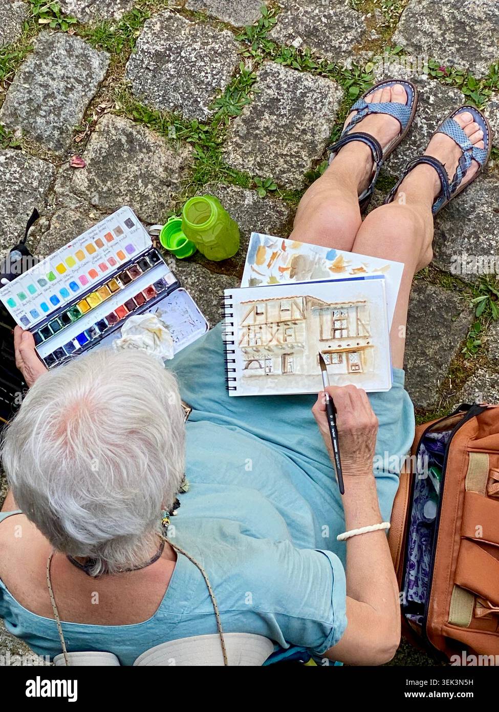 Street artist Stock Photo