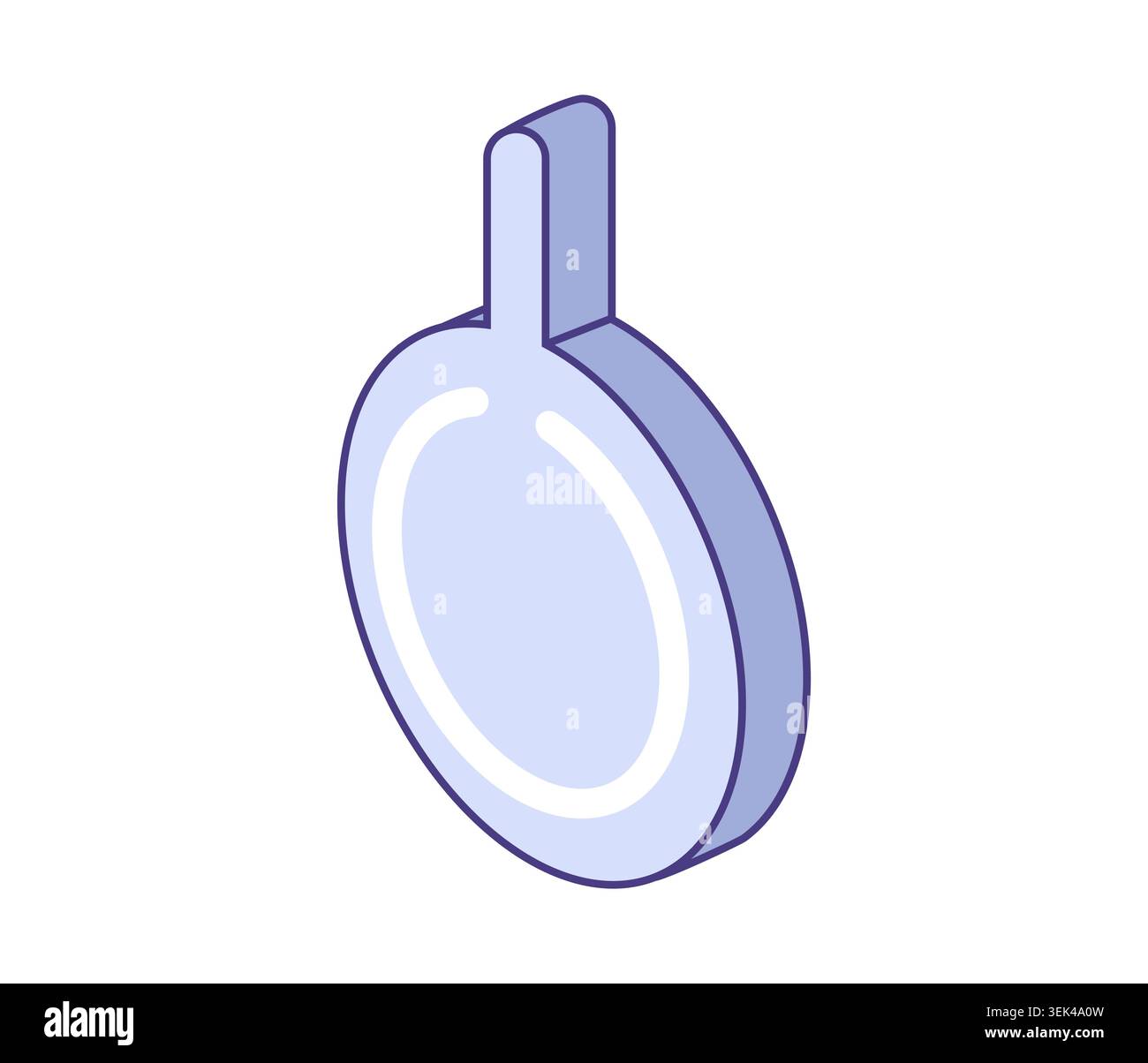 Power off button icon. Isometric illustration. Suitable for device shutdown, energy saving, control panels, UI elements. Stock Vector