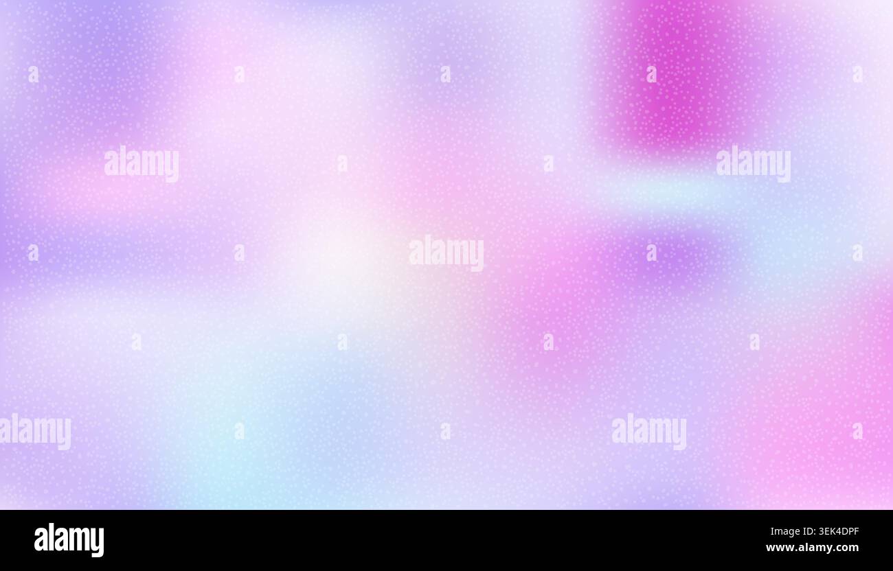 Grain gradient background with soft blurred effect, featuring pink and blue contrast tones. Stock Vector