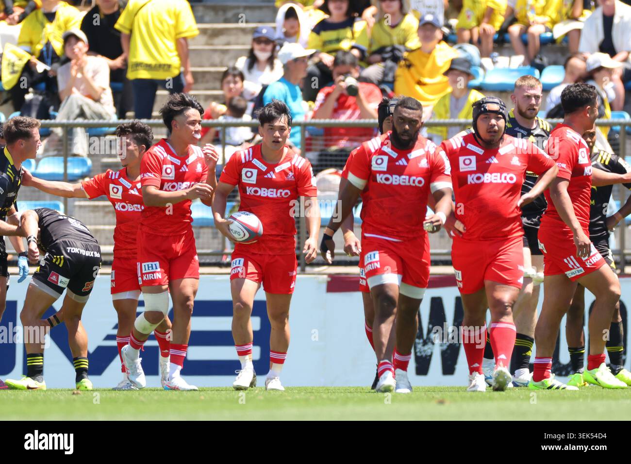 Kobe Rugless Rugby Prince Chichibu Memorial Rugby Stadium, Tokyo, Japan. 30th May, 2026 ...