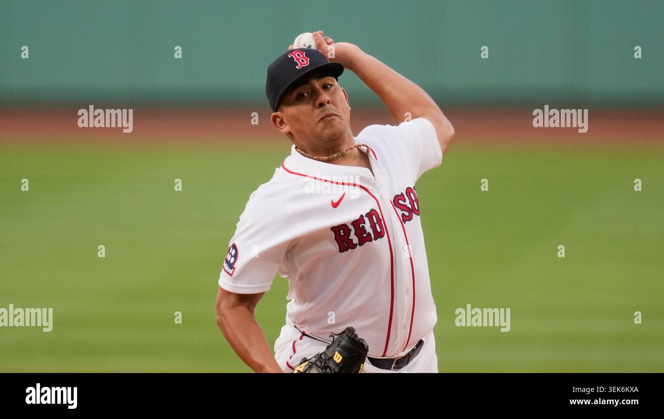 Boston Red Sox's Ranger Suarez during a baseball game, Tuesday, May 26