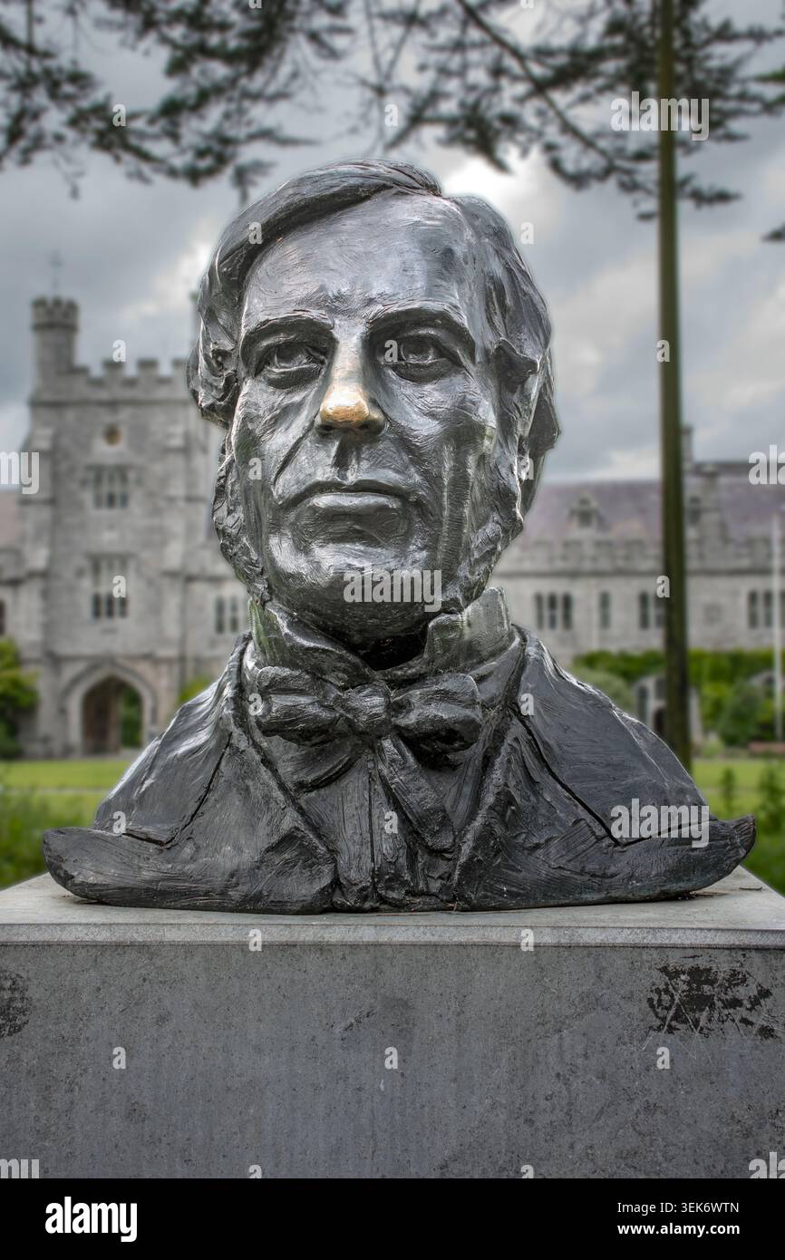 George Boolean Bust of George Boole, UCC's first Professor of Mathematics and founder ...