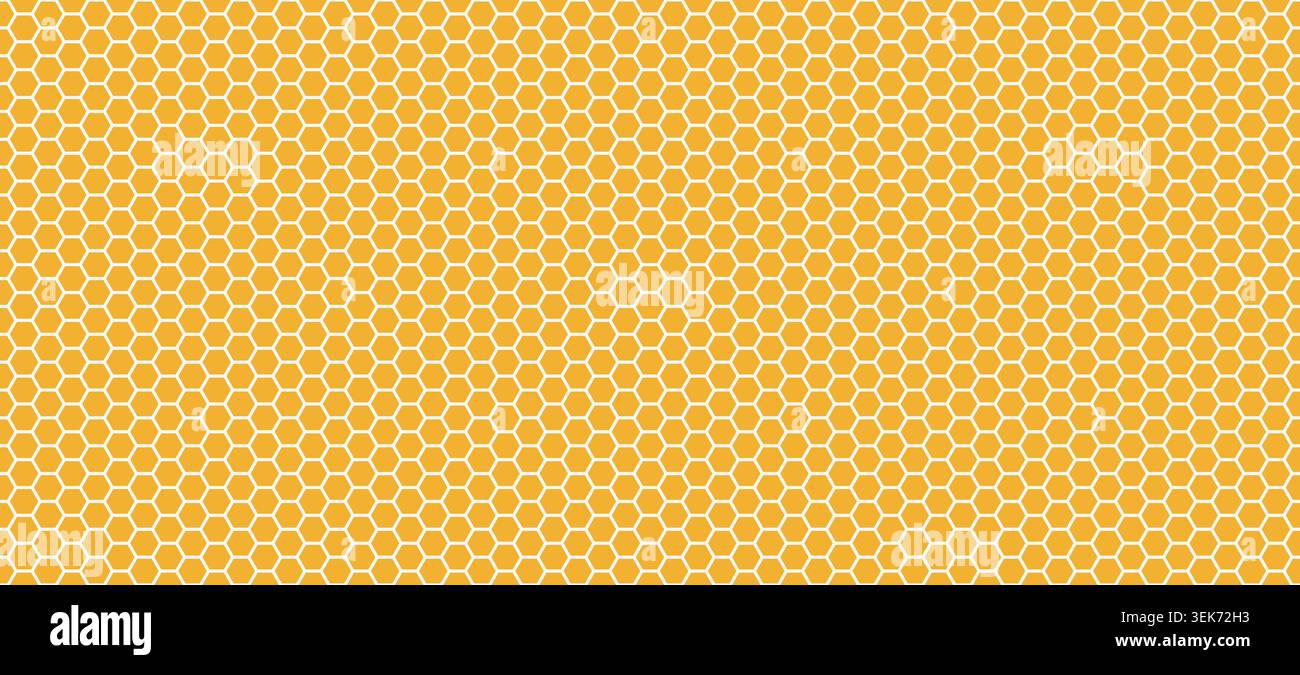 Fiber honeycomb carbon pattern. Seamless hexagon weave background Stock Vector