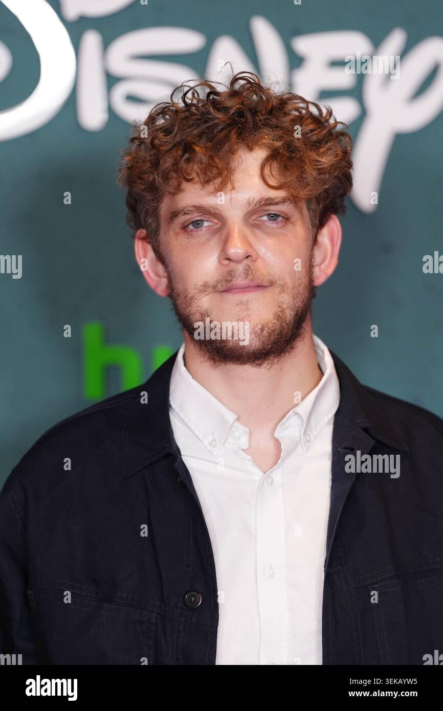 Angus Cooper attending the UK Premiere of Alice and Steve at Odeon Luxe ...