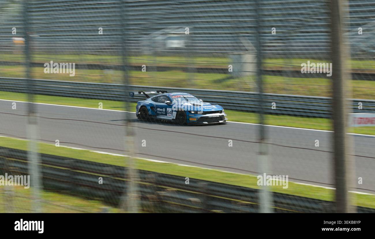 GT World Challenge Europe Monza 2026. HRT Ford Racing #64 Ford Mustang ...