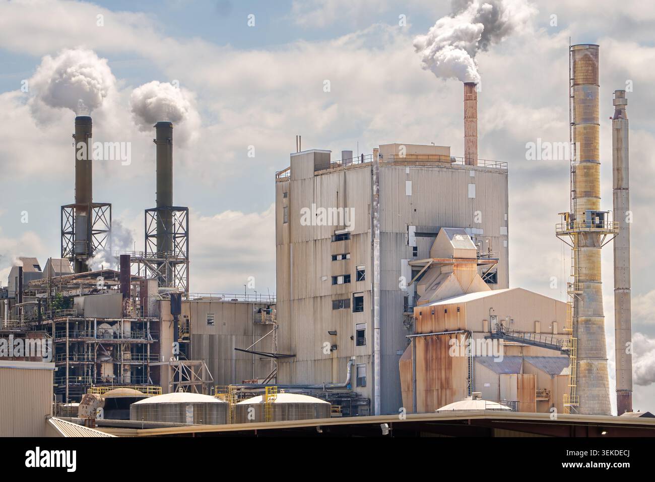 The Smurfit Westrock paper mill operates in Roanoke Rapids, North ...