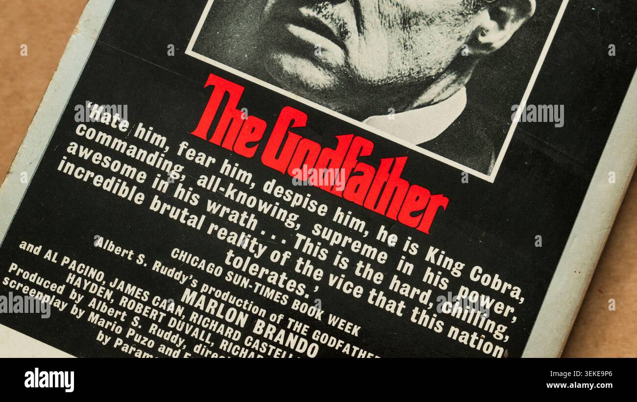 The godfather film poster hi-res stock photography and images - Alamy