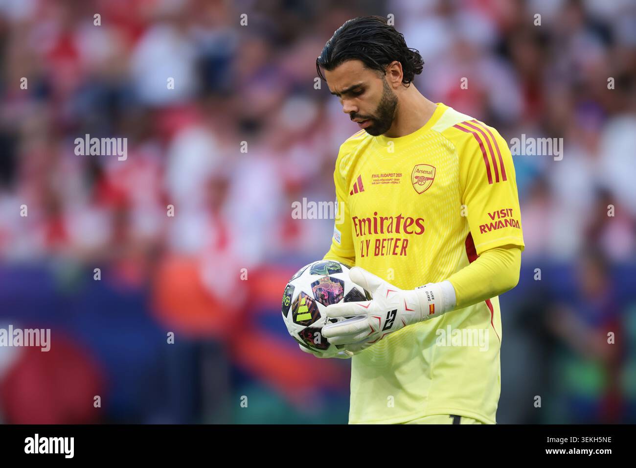 Budapest, Hungary, 30th May 2026. David Raya of Arsenal FC during the ...