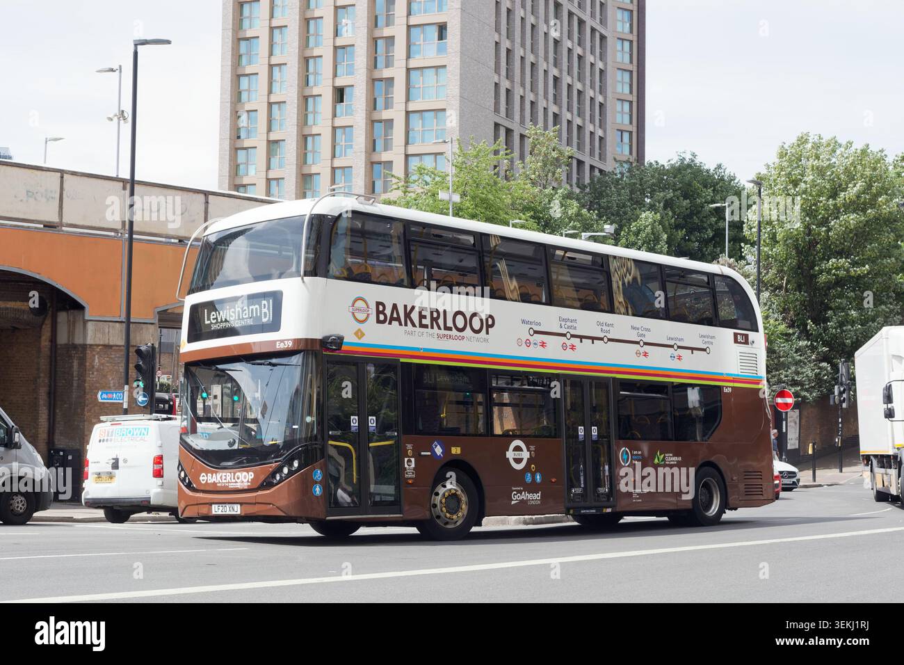 BL1 Bakerloop bus, London, Lewisham, UK. 1st June 2026 Stock Photo - Alamy