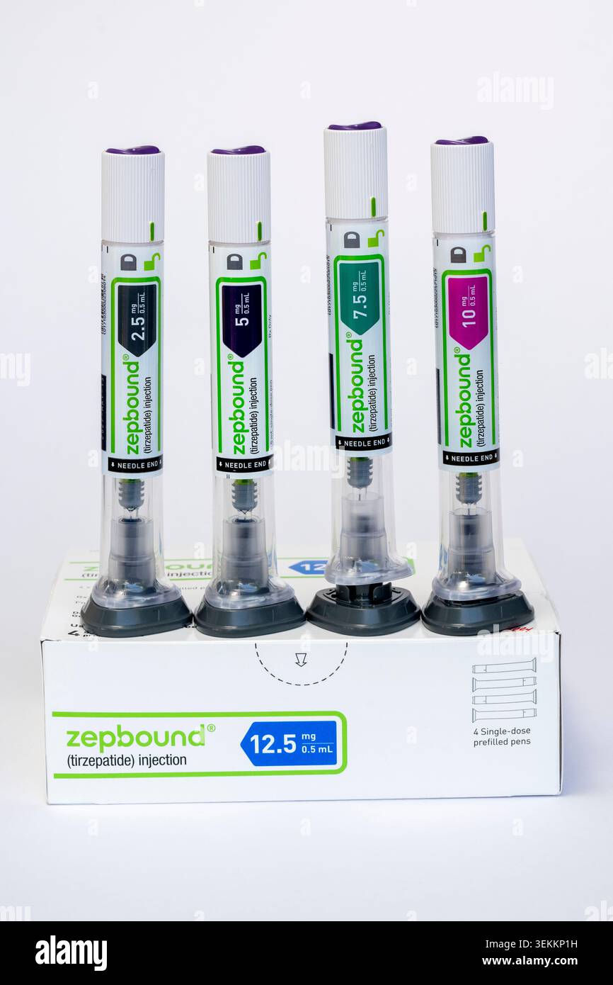 rexmd zepbound tirzepatide digital health company Which Weight-Loss Drug Is Better: Wegovy or Zepbound? Zepbound hi-res stock photography and