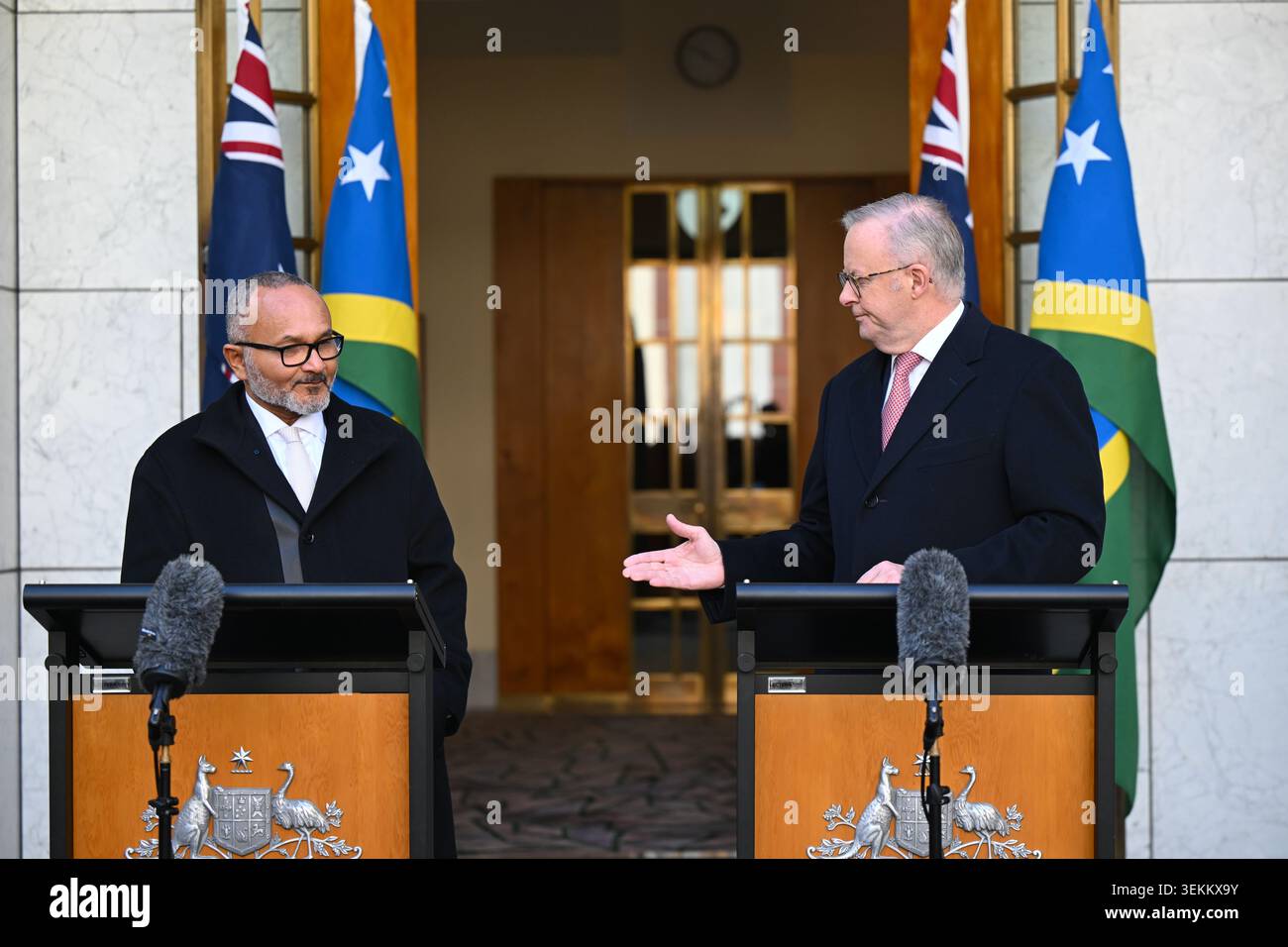 Australia Nears Solomon Islands Treaty to Counter China's Influence