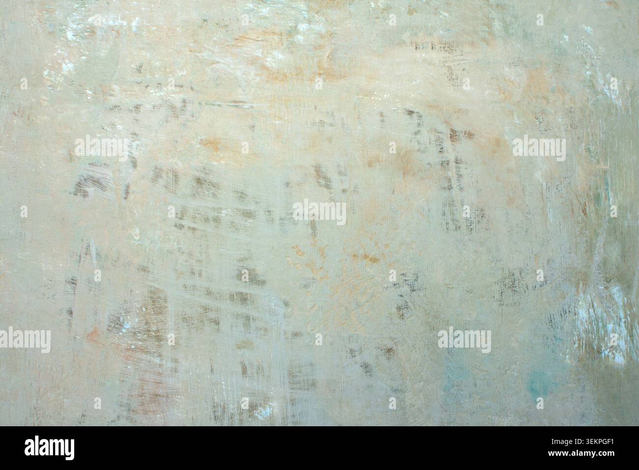 Abstract silver cement wall texture background. Decorative plaster effect on grey wall. Stock Photo