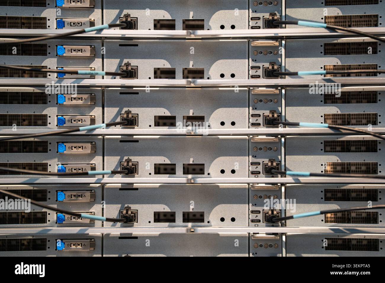 Gtc Rack A Server Rack at Nvidia GTC in Taipei, Taiwan, June 3, 2026. NEXPHER ...