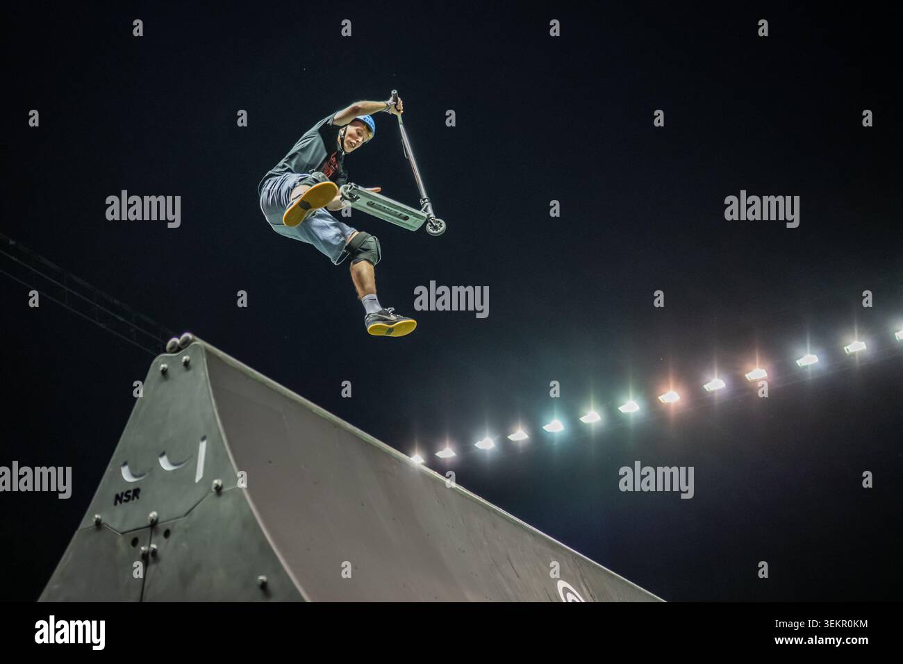 Scootering Ramp Montpellier, France – 14 May 2026: Taj Shambrook from Australia ...