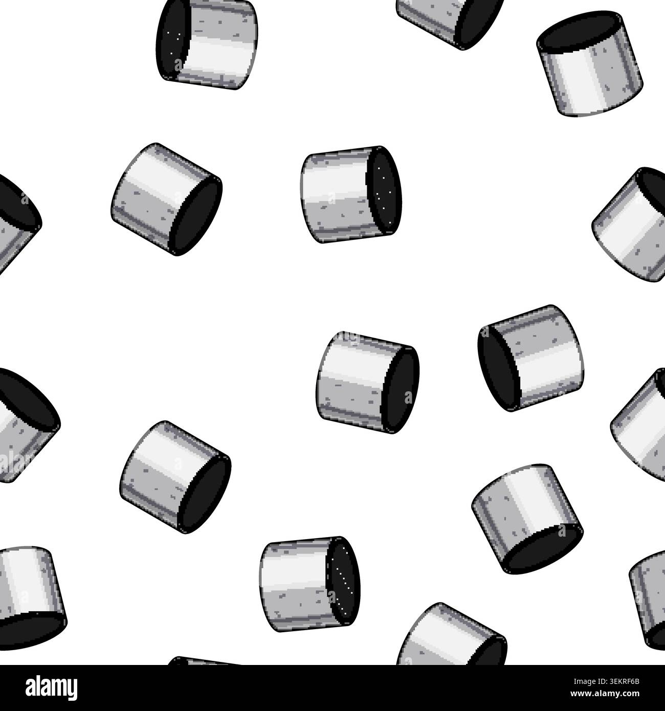 pattern stream faucet aerator cartoon vector Stock Vector