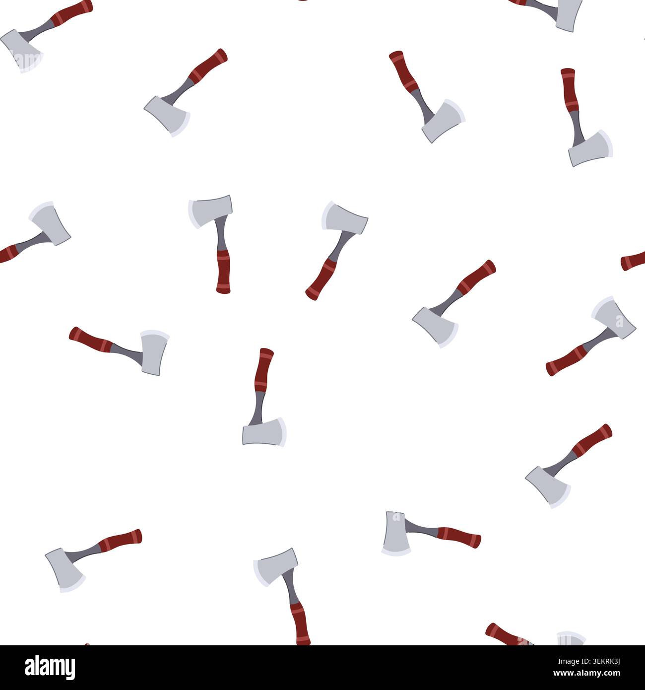 pattern conquest viking axe cartoon vector Stock Vector