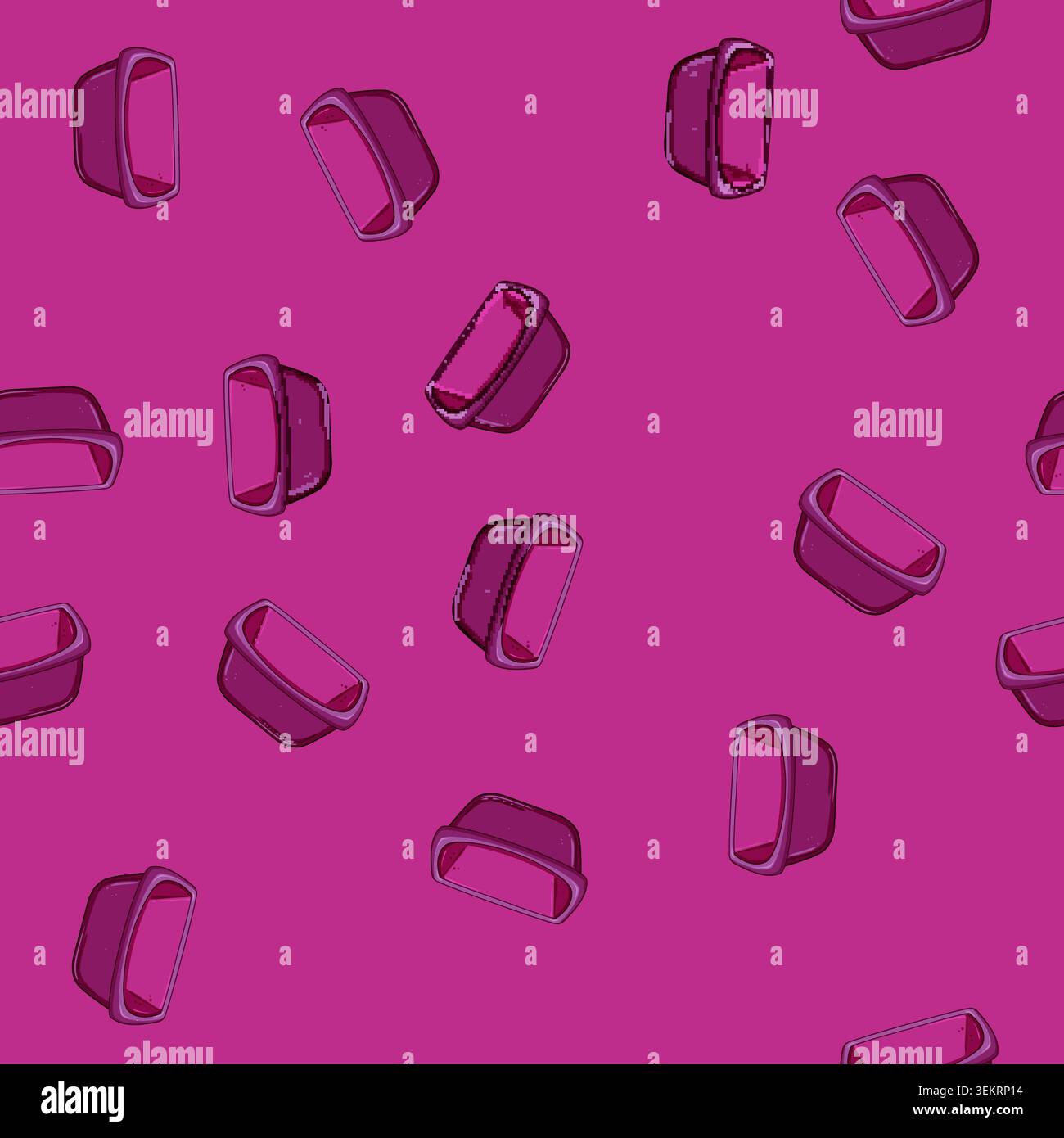 seamless pattern handle basin plastic cartoon vector Stock Vector