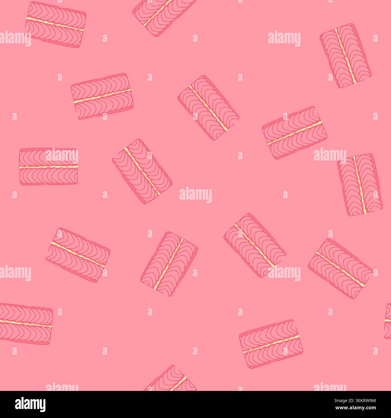 seamless pattern tourism sleeping pad cartoon vector Stock Vector