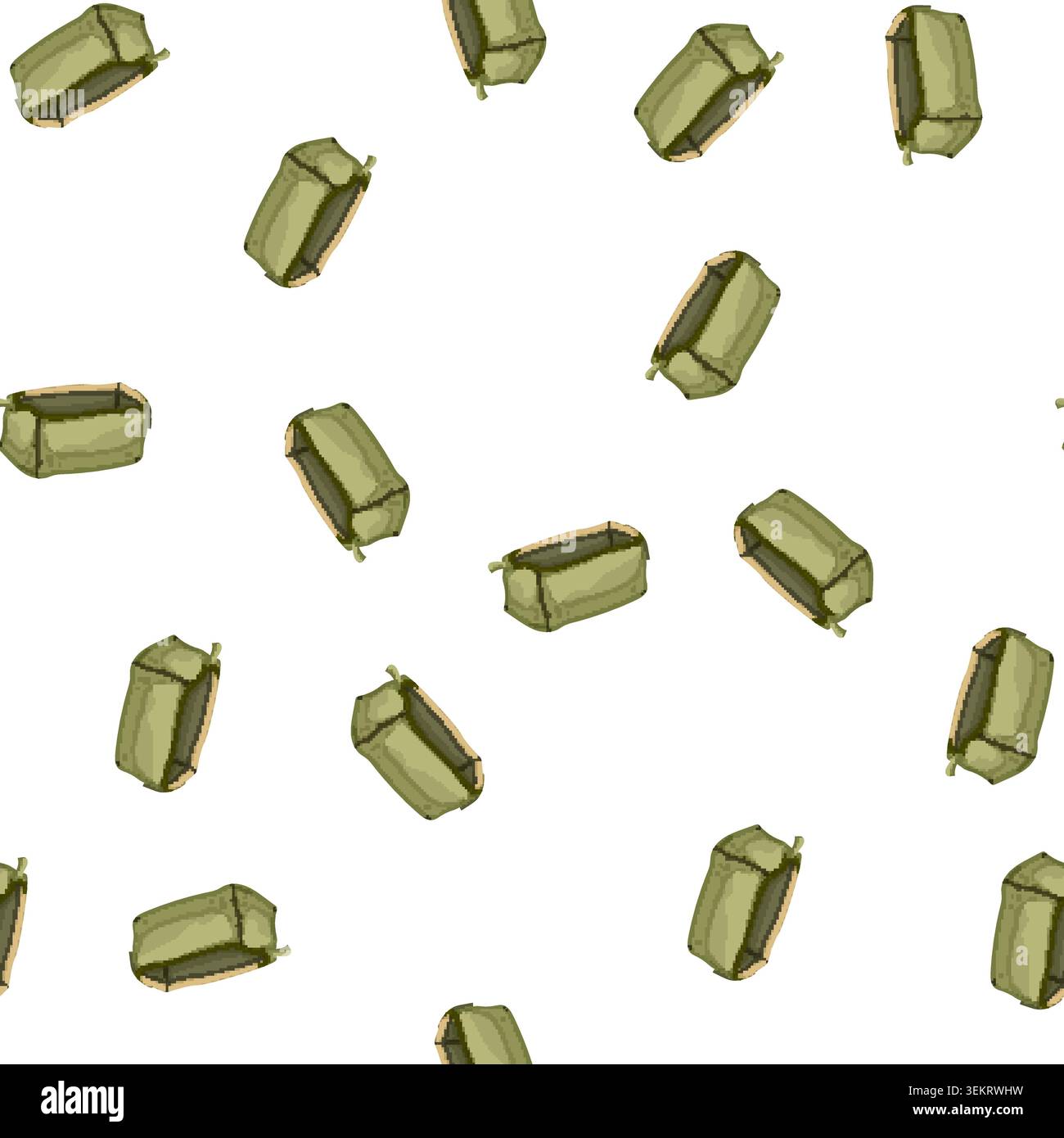 pattern study pencil case cartoon vector Stock Vector