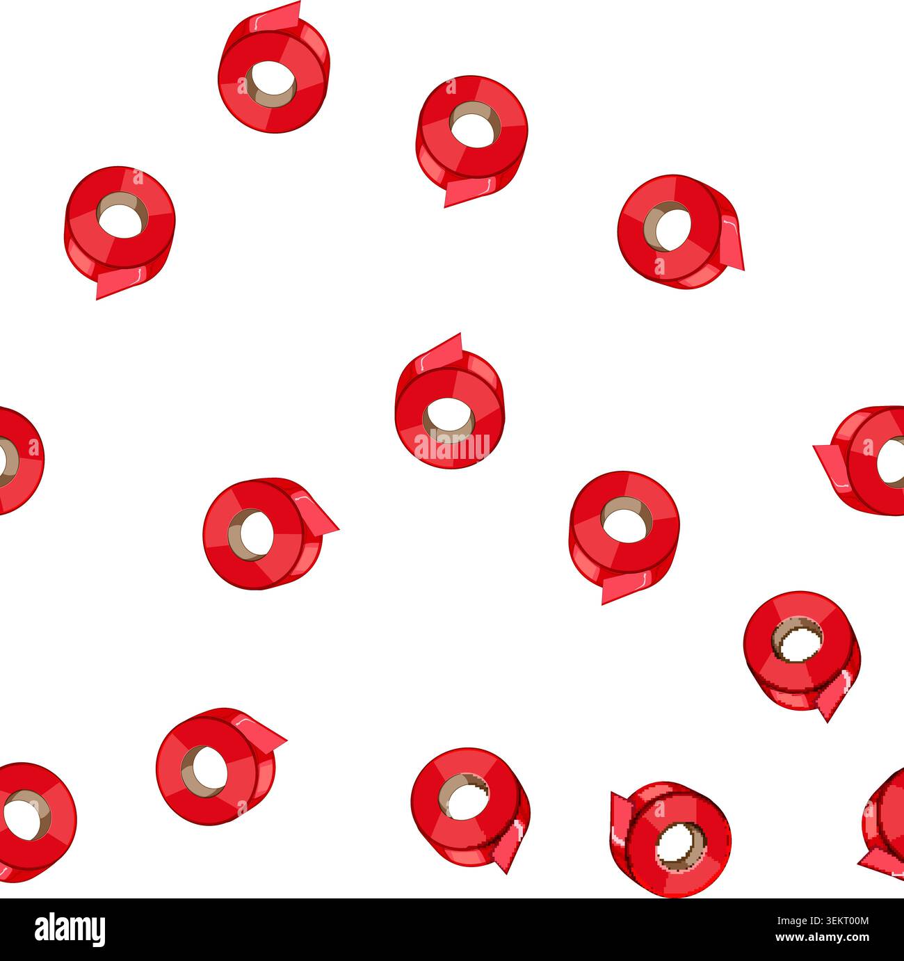 pattern equipment electrical tape cartoon vector Stock Vector