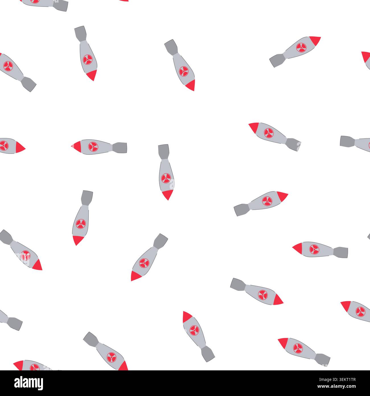 pattern hiroshima atomic bomb cartoon vector Stock Vector
