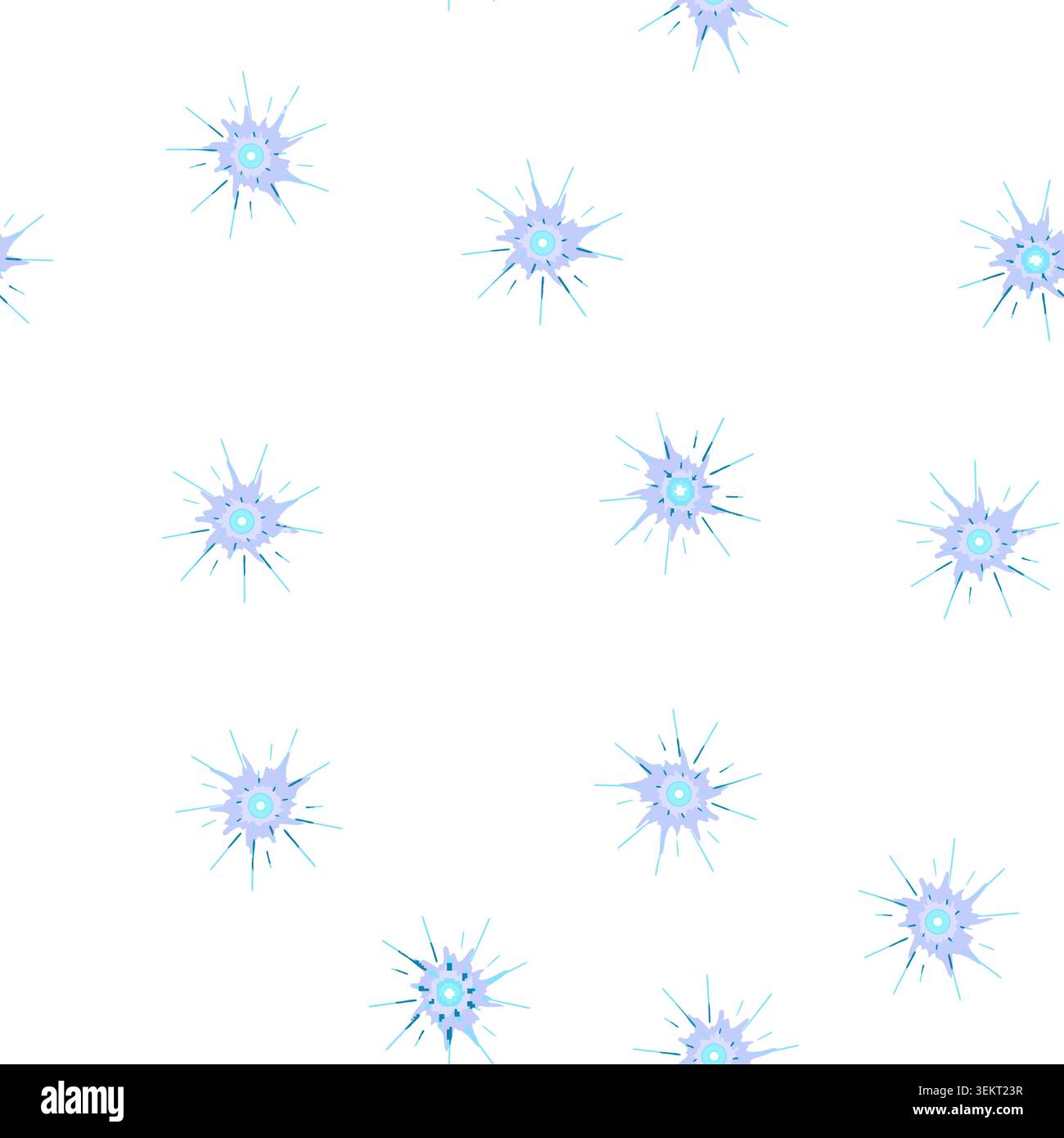 pattern power impact vfx cartoon vector Stock Vector