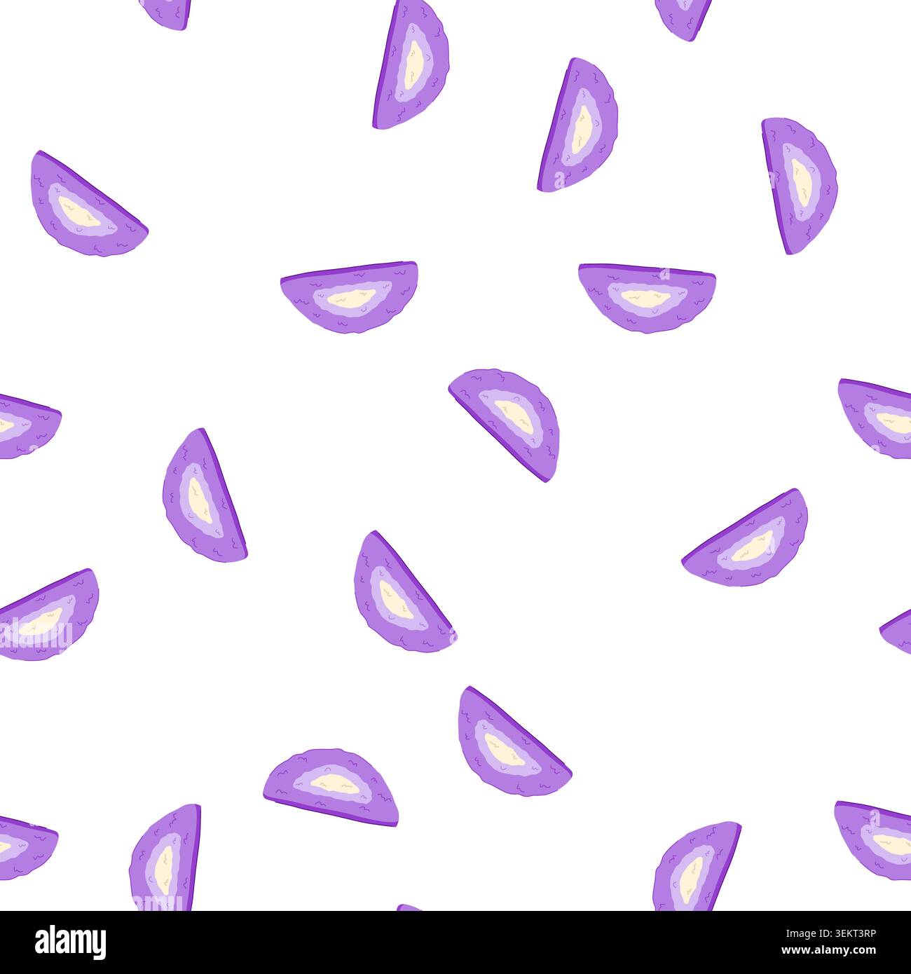 pattern color bath mat cartoon vector Stock Vector